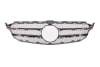 Grila fata 8 buc set, AVANTGARDE, negru/crom/argintiu MERCEDES Clasa C W205 dupa 2013 [2]
