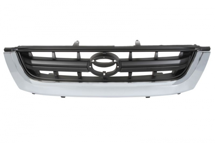 Grila fata (crom negru) potrivit TOYOTA HILUX VI, HILUX VII 2.4-3.0D 08.97-05.15 -02.05