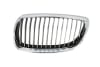 Grila fata stanga decapotabila; coupe, negru/crom/crom BMW Seria 3 intre 2006-2010 [2]
