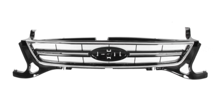 Grila radiator crom/negru potrivit FORD MONDEO IV 1.6-2.5 03.07-01.15 -12.13 [2]
