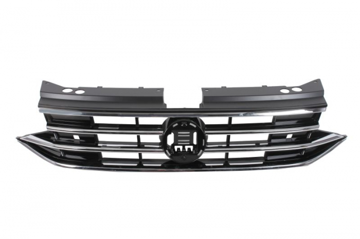 Grila radiator (crom, negru) potrivit VW TIGUAN II 01.20-