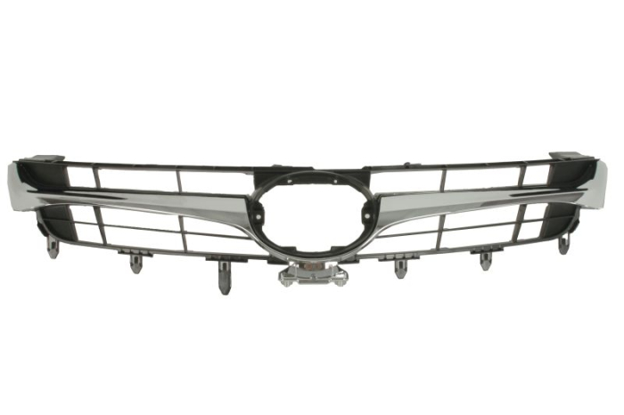 Grila radiator cu orificii camera, XLE, negru crom potrivit TOYOTA CAMRY XV50 09.11-07.17