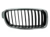 Grila radiator fata dreapta potrivit BMW Seria 3 F30, F80, 3 F31 dupa 2011 - negru/crom [2]