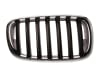 Grila radiator fata dreapta negru/crom BMW X5, X6 intre 2007-2010 [2]