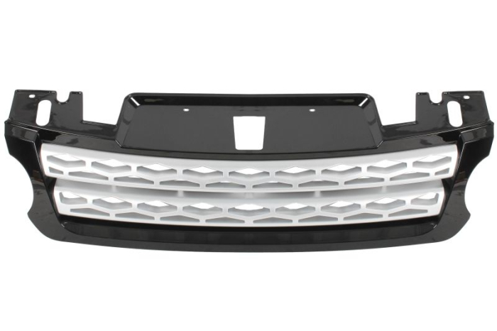 Grila radiator negru lucios argintiu potrivit LAND ROVER RANGE ROVER SPORT II L494 04.13-10.17