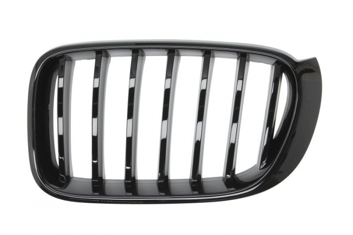 Grila radiator stanga model pachet m, negru lucios potrivit bmw x3 f25, x4 f26 1.6-3.0d 2010-2018