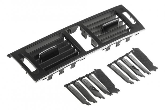 GRILĂ VENTILARE MERCEDES C KLASA W204 2007-/median-negru/ 2048304054 [2]