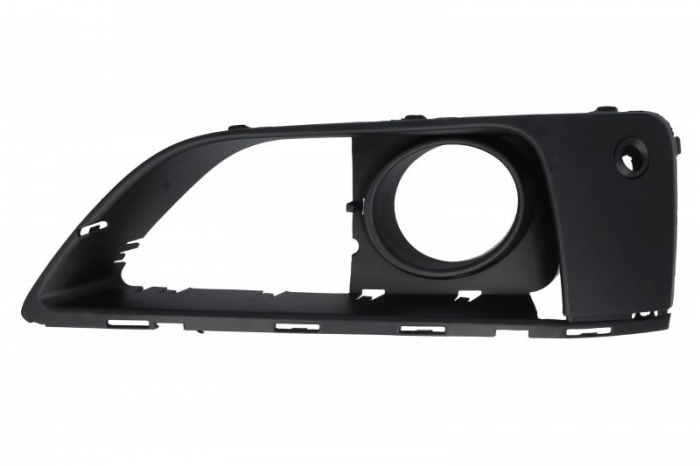 Grila ventilator fata dreapta (cu orificii lampa ceata, plastic, negru, LUXURY) potrivit BMW 2 Active Tourer F45, F46, 2 Gran Tourer F46 09.14-12.18