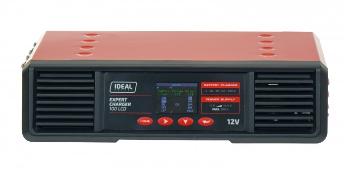 Incarcator acumulator auto EXPERT CHARGER 100 LCD, tensiune incarcare: 12 V, curent incarcare: 100A, sursa alimentare: 230V, tip Acumulator: AGM/CaL/GEL/LiFePO4/MF/WET [2]