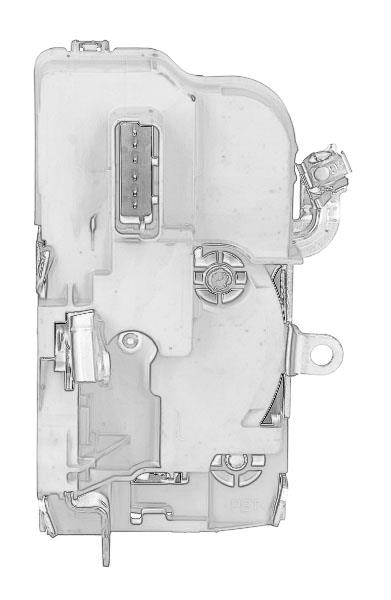 Incuietoare usa fata stanga CITROEN BERLINGO; PEUGEOT PARTNER, PARTNERSPACE intre 1996-2015 [2]