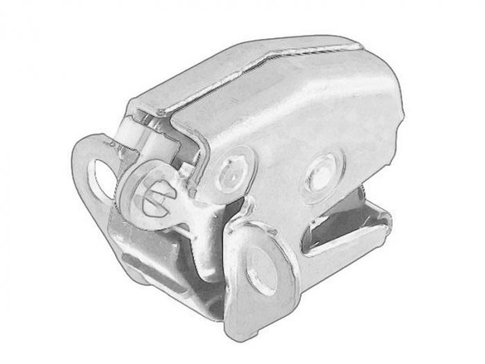 Incuietoare usa spate dreapta (inferior; superior) FIAT DOBLO, DOBLO CARGO 1.2-1.9D dupa 2001 [2]