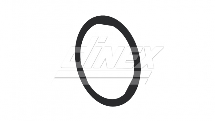 Inel etansare galerie evacuare (124x124) potrivit DAF CF EURO6; XF EURO6 [2]