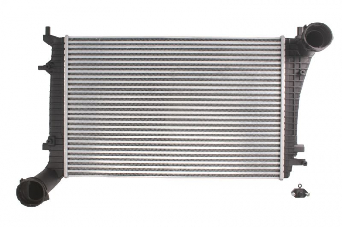 Intercooler audi a3; seat altea, altea xl, leon, toledo iii; skoda octavia ii, superb ii; vw caddy iii, caddy iii minivan, eos, golf plus v, golf v, jetta iii, passat b6 1.6d 1.9d 2.0d dupa 2003