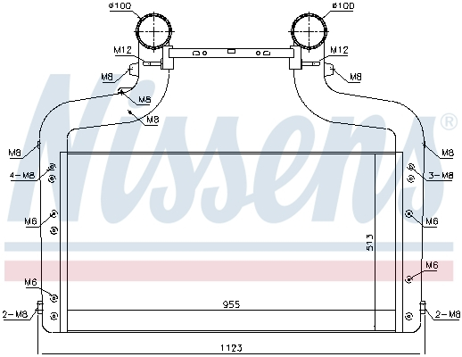 Intercooler EURO 6 potrivit DAF CF MX-11210-MX-11330 05.13- [3]