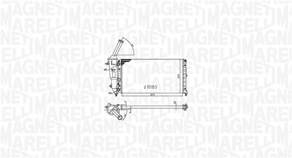 Intercooler potrivit LANCIA Y 1.1/1.2/1.4 1995-2003 [2]