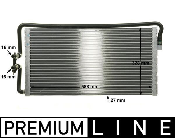 Intercooler potrivit BMW 5 (F10), 6 (F12), 6 (F13), 6 GRAN COUPE (F06) 4.4 09.11-10.18 [2]