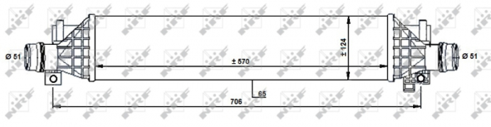 Intercooler potrivit CHEVROLET TRAX; OPEL MOKKA / MOKKA X 1.4/1.4LPG dupa 2012 [2]