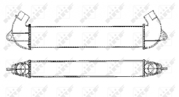 Intercooler potrivit FIAT DOBLO, DOBLO/MINIVAN 1.3D/1.9D 03.01- [5]