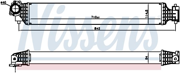 Intercooler potrivit HONDA CIVIC X 1.0 1.5 08.16-