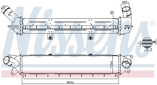 Intercooler potrivit HYUNDAI KONA 1.6 06.17-