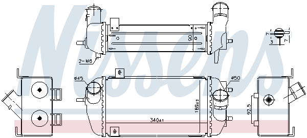 Intercooler potrivit HYUNDAI TUCSON, TUCSON SUV 1.6 06.15-