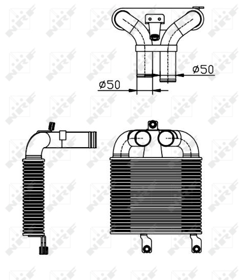 Intercooler potrivit ISUZU D-MAX I 2.5D/3.0D 2002-2012 [5]