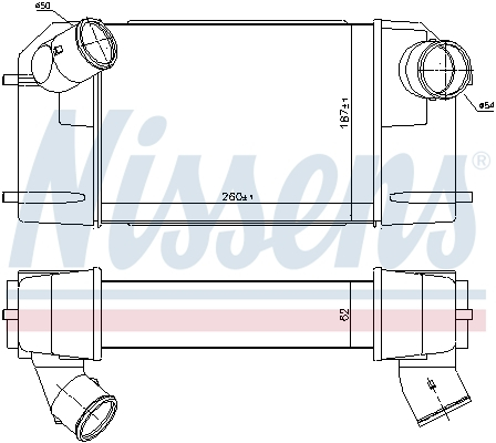 Intercooler potrivit LAND ROVER DEFENDER, DISCOVERY I 2.5D 10.89-12.98 [3]