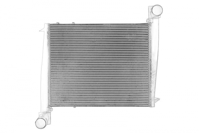 Intercooler potrivit MERCEDES; SETRA