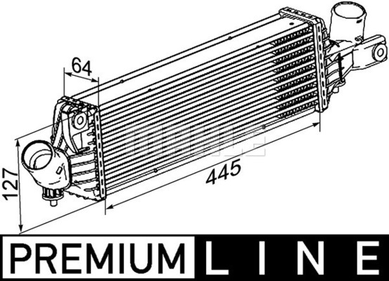 Intercooler potrivit NISSAN ALMERA II, ALMERA TINO, PRIMERA 1.9D 2.2D 03.00-