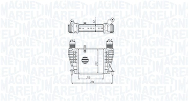 Intercooler potrivit NISSAN NOTE 1.5D 03.06-06.12