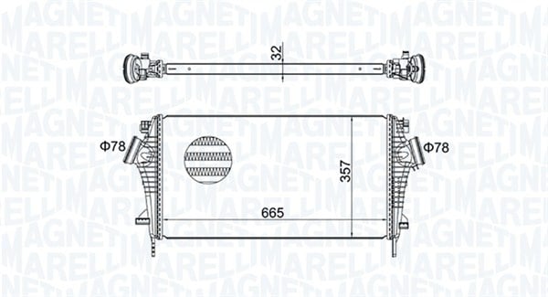 Intercooler potrivit OPEL INSIGNIA A, INSIGNIA A COUNTRY 1.6-2.8 07.08-03.17