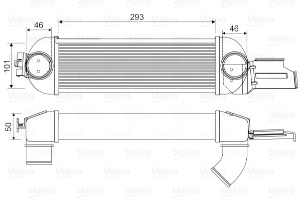 Intercooler potrivit OPEL MERIVA A 1.7D 09.03-05.10