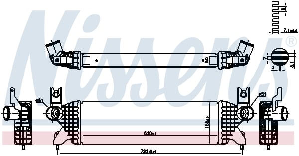 Intercooler potrivit SUZUKI SX4 S-CROSS, VITARA 1.0 1.4 09.15-