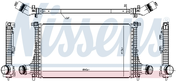 Intercooler potrivit VW ATLAS 2.0 12.17-