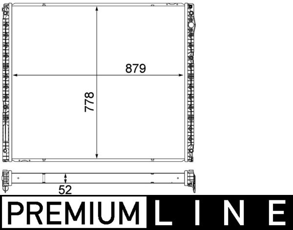 Intercooler (temperatura scazuta) potrivit MAN TGS D2066LF25-D2676LF25 10.07- [2]