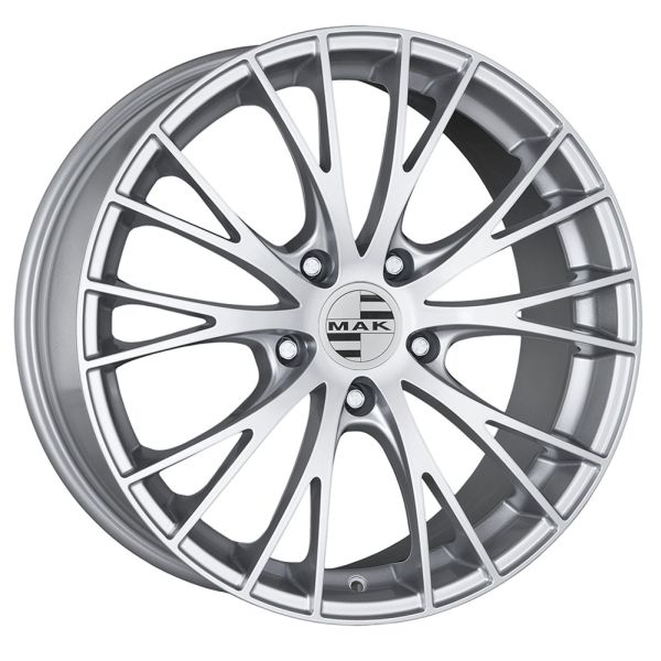 Janta aluminiu 9x18, 5x112, CH 66,45, ET: 21; potrivit PORSCHE MACAN; VW PASSAT B5 08.99- MAK Rennen Argintiu