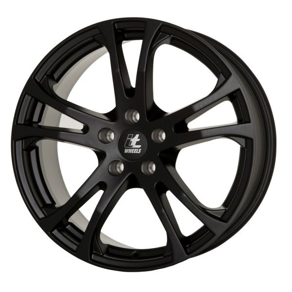 Janta aluminiu 6,5x16, 5x100, CH 63,3, ET: 38 model ITWHEELS Michelle Negru mat