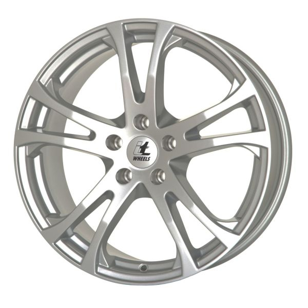 Janta aluminiu 8,5x20, 5x108, CH 63,4, ET: 45 model ITWHEELS Michelle Argintiu