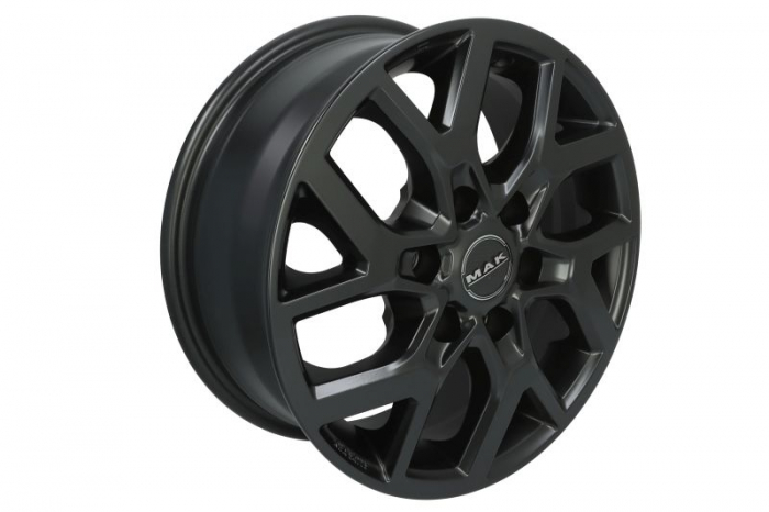 Janta aluminiu 6,5x16, 6x125, 74,1, ET: 50; GRAVEL MATT BLACK