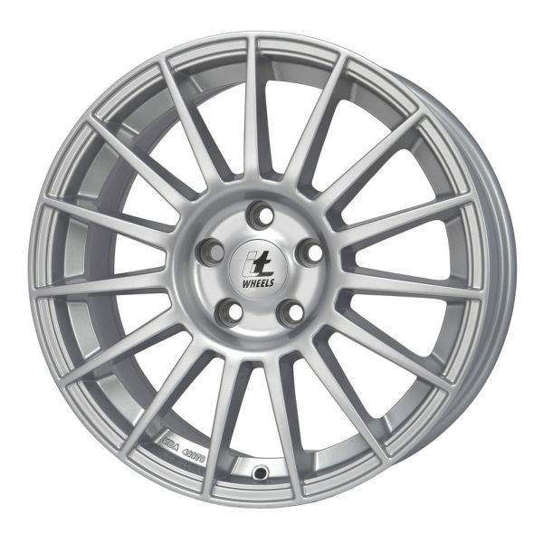 Janta aluminiu 7,5x17, 5x120, CH 74,1, ET: 35 model ITWHEELS Sofia Argintiu