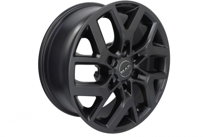 Janta aluminiu 7,5x17, 6x139,7, 106,1, ET: 25; GRAVEL MATT BLACK