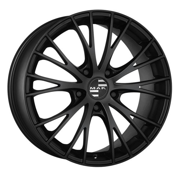 Janta aluminiu 9x19, 5x112, CH 66,45, ET: 21; potrivit AUDI Q8; PORSCHE MACAN; VW PASSAT B5 08.99- MAK Rennen Negru mat