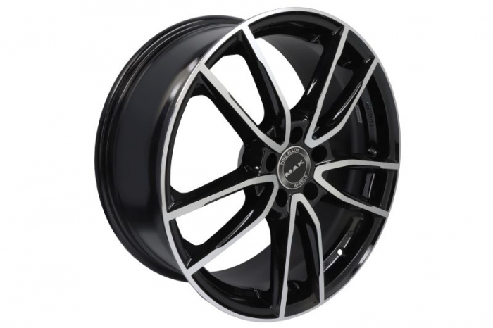 Janta aluminiu 8x19, 5x112, CH 66,6, ET: 38; potrivit MERCEDES A (V177), A (W176), A (W177), B SPORTS TOURER (W245) 08.73- MAK Evo Black Mirror