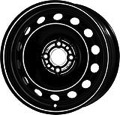 Janta otel 6x15, 4x98, CH58, ET: 30; MW potrivit FIAT PANDA; LANCIA YPSILON 05.11-