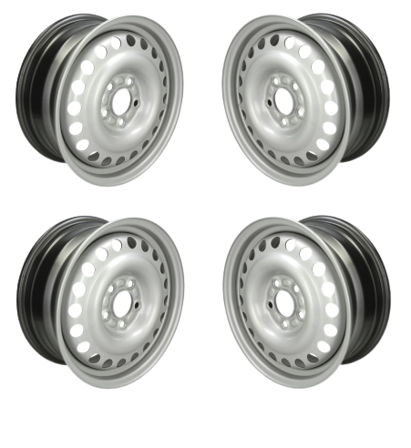 Set 4 Jante otel Ford Transit Connect 2003-2014 6Jx15 H2, 5x108x63.3, ET 52.5