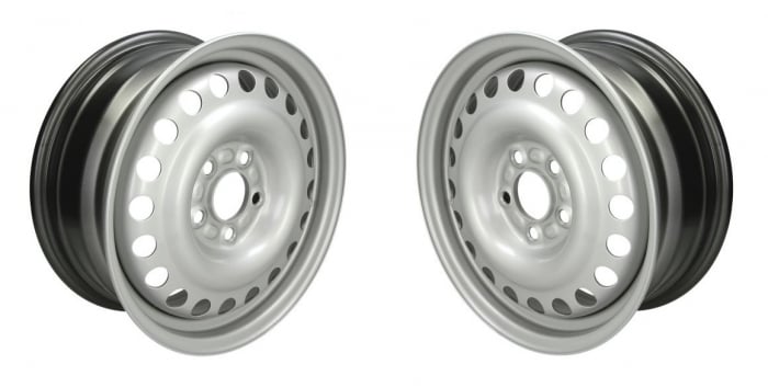 Set 2 Jante otel Ford Transit Connect 2003-2014 6Jx15 H2, 5x108x63.3, ET 52.5