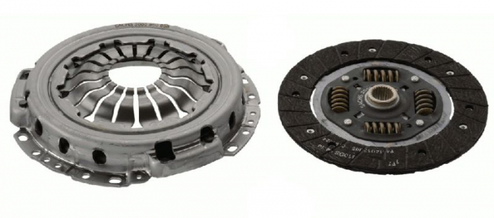 Kit ambreiaj (200mm) potrivit RENAULT CLIO III, MODUS, WIND 1.2 03.10- [2]