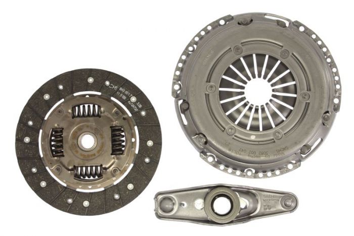 Kit ambreiaj (220mm) potrivit AUDI A3; SEAT IBIZA IV, IBIZA IV SC, IBIZA IV ST, IBIZA V, LEON, LEON SC, LEON ST, TOLEDO IV; SKODA FABIA III, FABIA IV, KAMIQ, KAROQ 1.2 1.6 08.12-