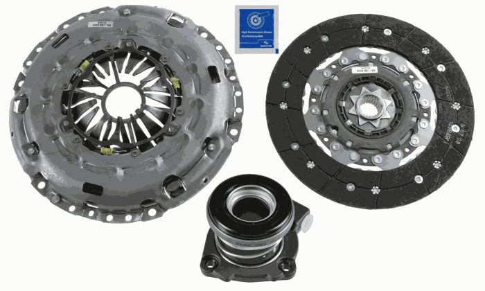 Kit ambreiaj potrivit OPEL SIGNUM, VECTRA C, VECTRA C GTS; SAAB 9-3 2.8 2005-2015 (240mm) [3]