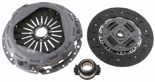 Kit ambreiaj potrivit IVECO DAILY II, DAILY III; RVI MASCOTT 1989-2007 (265mm, calitate OE/OES) [3]